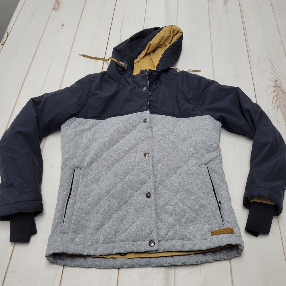 Body Glove Ruby quilted colorblock snow jacket coat ski snowboard gorpcore